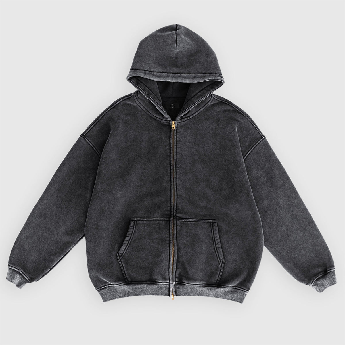 Blusa de Moletom com Capuz Algodão Grosso Estiloso