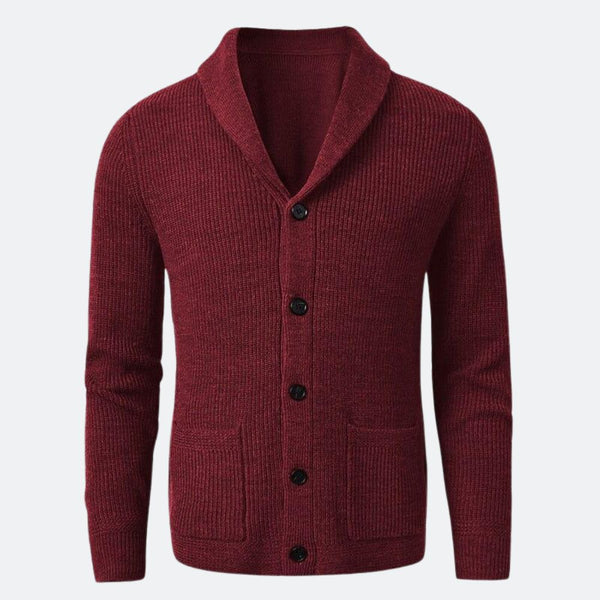 Cardigan Masculino Gola em V Fiorinni