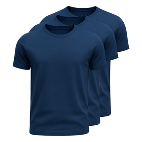 Kit 3 Camisetas Algodão Micm Amsterdam