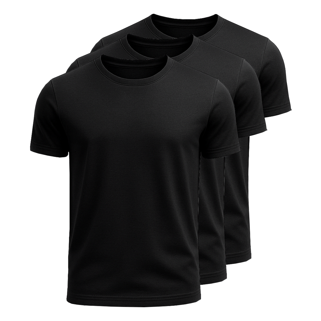 Kit 3 Camisetas Algodão Micm Amsterdam