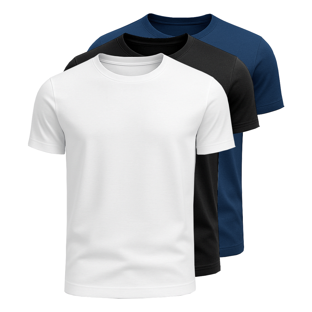 Kit 3 Camisetas Algodão Micm Amsterdam