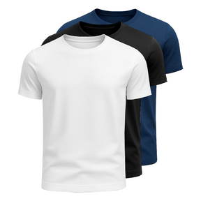 Kit 3 Camisetas Algodão Micm Amsterdam
