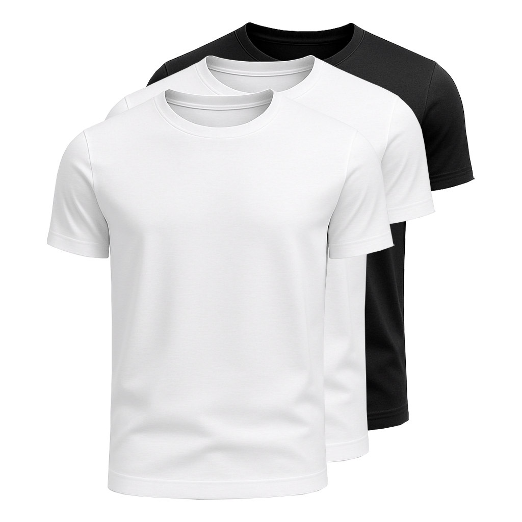 Kit 3 Camisetas Algodão Micm Amsterdam