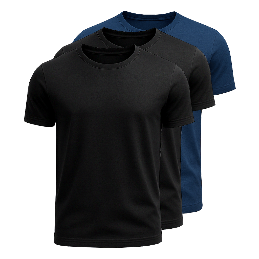 Kit 3 Camisetas Algodão Micm Amsterdam
