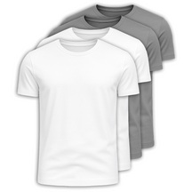 Kit 4 Camisetas 100% Algodão Micm Amsterdam