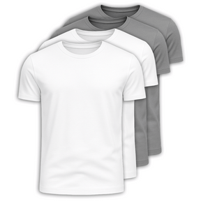 Kit 4 Camisetas 100% Algodão Micm Amsterdam