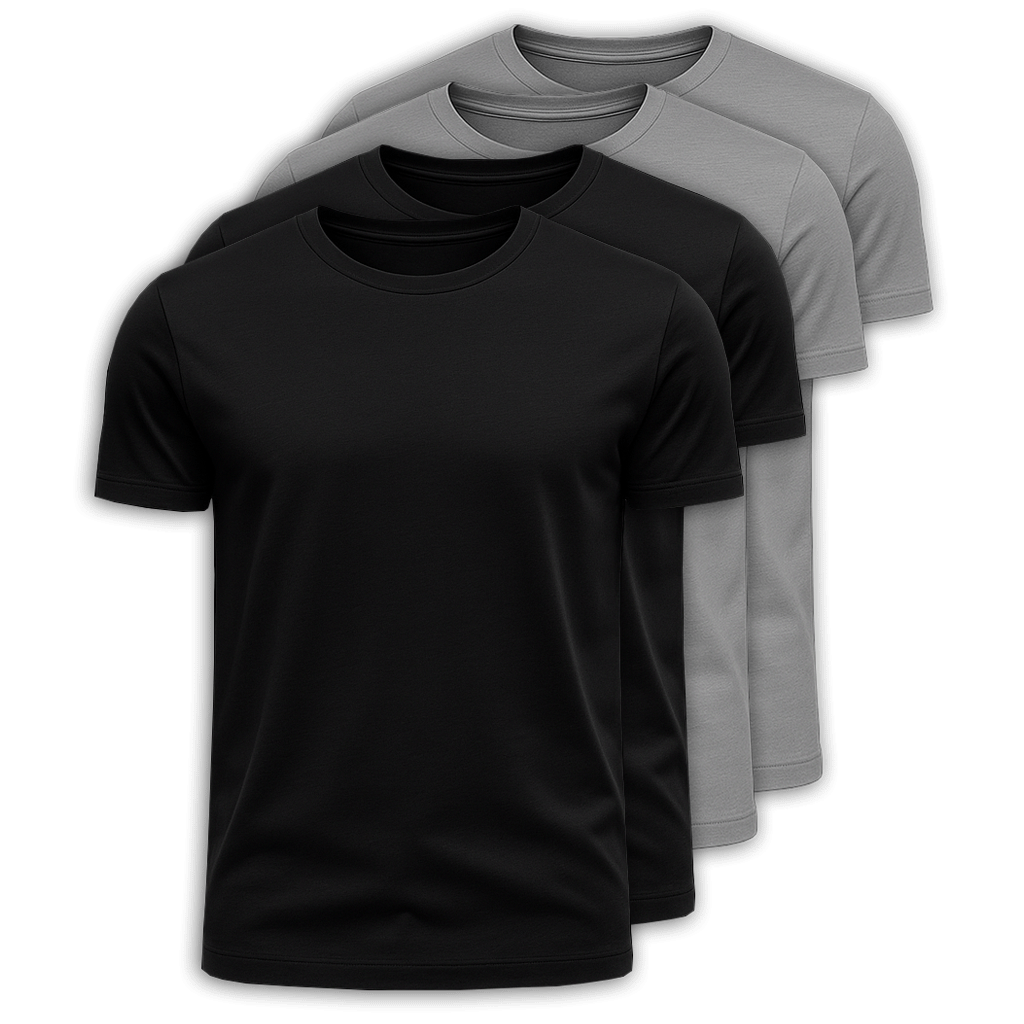Kit 4 Camisetas 100% Algodão Micm Amsterdam