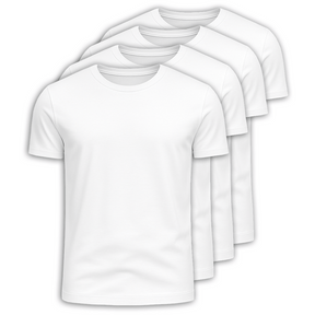 Kit 4 Camisetas 100% Algodão Micm Amsterdam