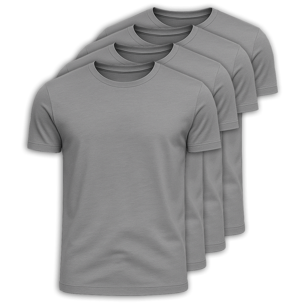 Kit 4 Camisetas 100% Algodão Micm Amsterdam