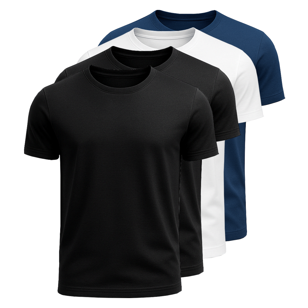 Kit 4 Camisetas Algodão Micm Amsterdam