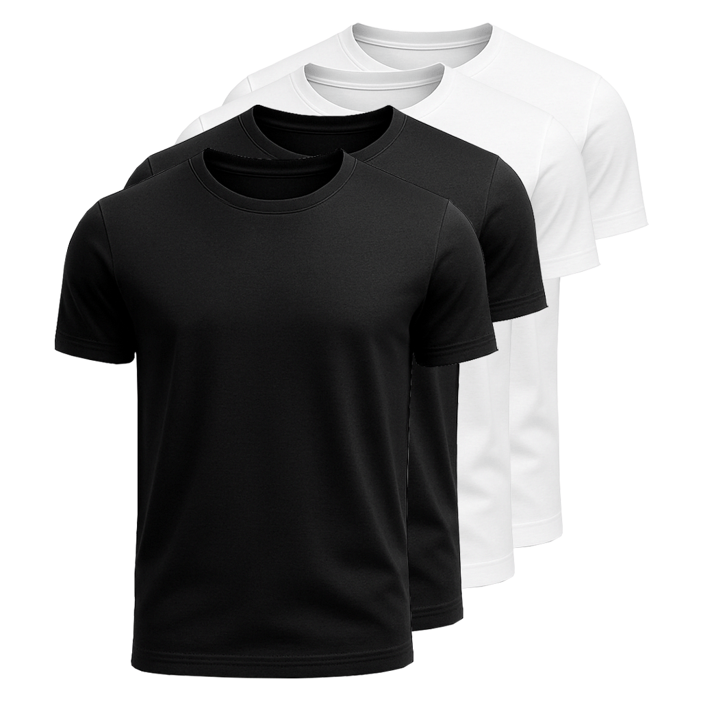 Kit 4 Camisetas Algodão Micm Amsterdam