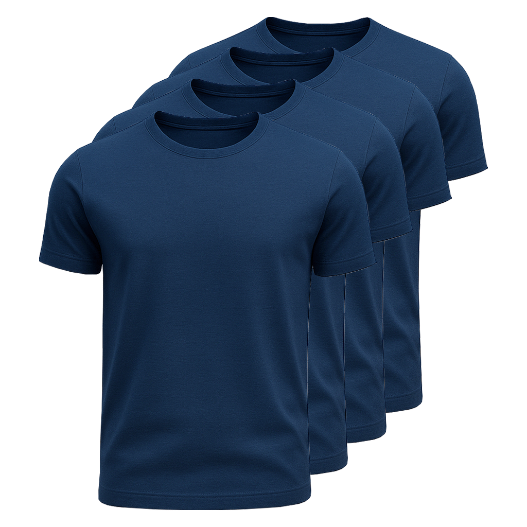 Kit 4 Camisetas Algodão Micm Amsterdam