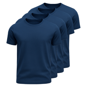 Kit 4 Camisetas Algodão Micm Amsterdam