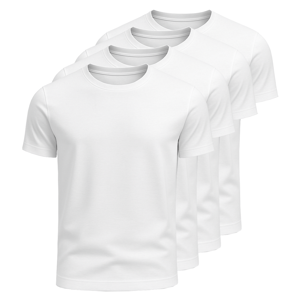 Kit 4 Camisetas Algodão Micm Amsterdam
