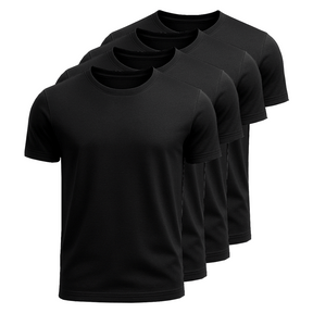 Kit 4 Camisetas Algodão Micm Amsterdam
