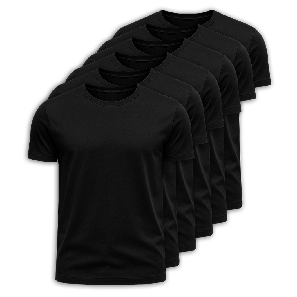 Kit 6 Camisetas Algodão Micm Amsterdam