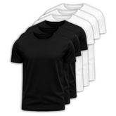 Kit 6 Camisetas Algodão Micm Amsterdam