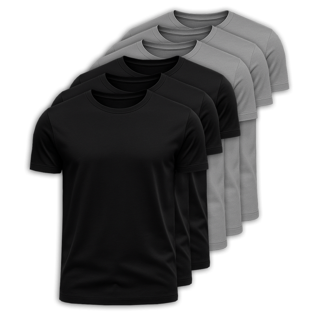 Kit 6 Camisetas Algodão Micm Amsterdam