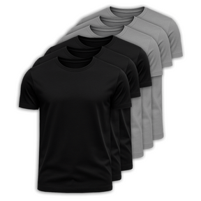 Kit 6 Camisetas Algodão Micm Amsterdam