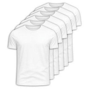Kit 6 Camisetas Algodão Micm Amsterdam